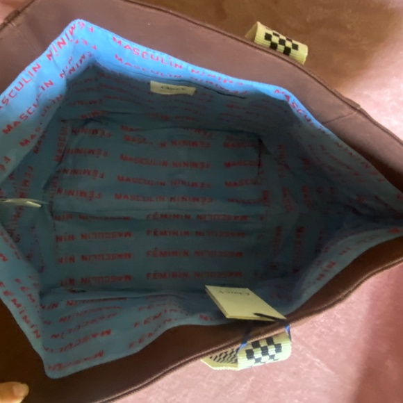 New Clare V Brown Le Box Tote - Picture 11 of 15